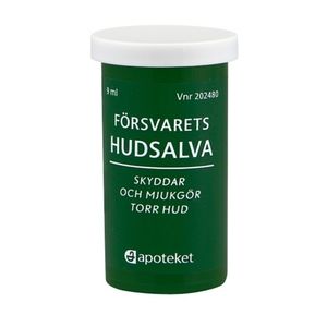 Försvarets Hudsalva Original Swedish Lip Balm 9ml